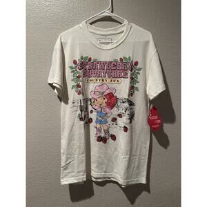 NWT Strawberry Shortcake Cowgirl COUNTRY FUN Tee Vintage 80s Fun Sz S M L